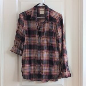Women's American Eagle Boyfriend Fit Button Up (m)